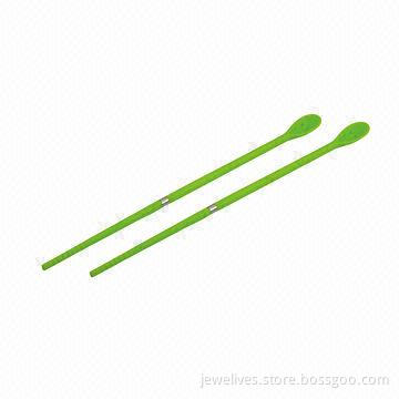Smiley face silicone chopsticks